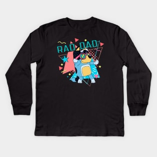 Rad dad Kids Long Sleeve T-Shirt